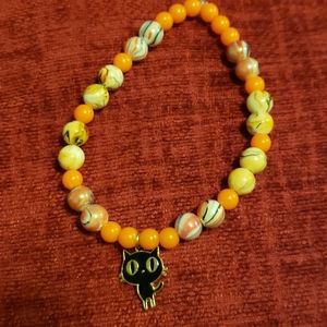 Festive cat bracelet